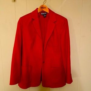 Women’s lands end wool and cashmere blazer 2p
